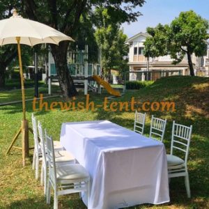 ให้เช่าเก้าอี้ชิวารีสีขาว