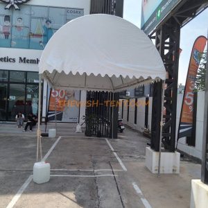 เช่าเต็นท์โค้งขาว